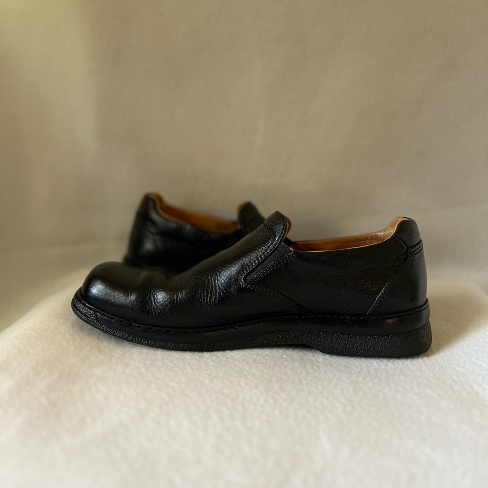 Clark’s Size 9M Men’s Leather Black Sip On Loafers - Picture 14 of 16